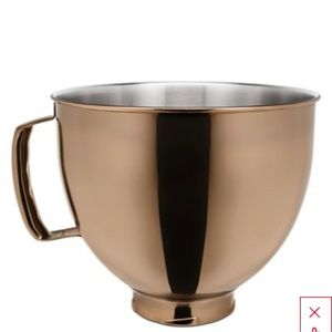 KitchenAid Stand Mixer 5-quart bowl Radiant Copper finish